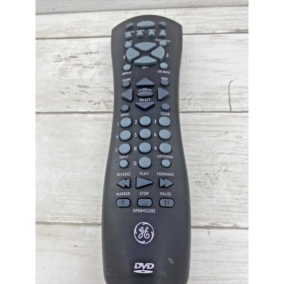 GE DVD Remote Control Replacement CRK760C1 TV Original Equipment OEM - Picture 2 of 12